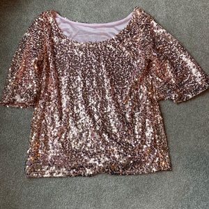 Sequin top